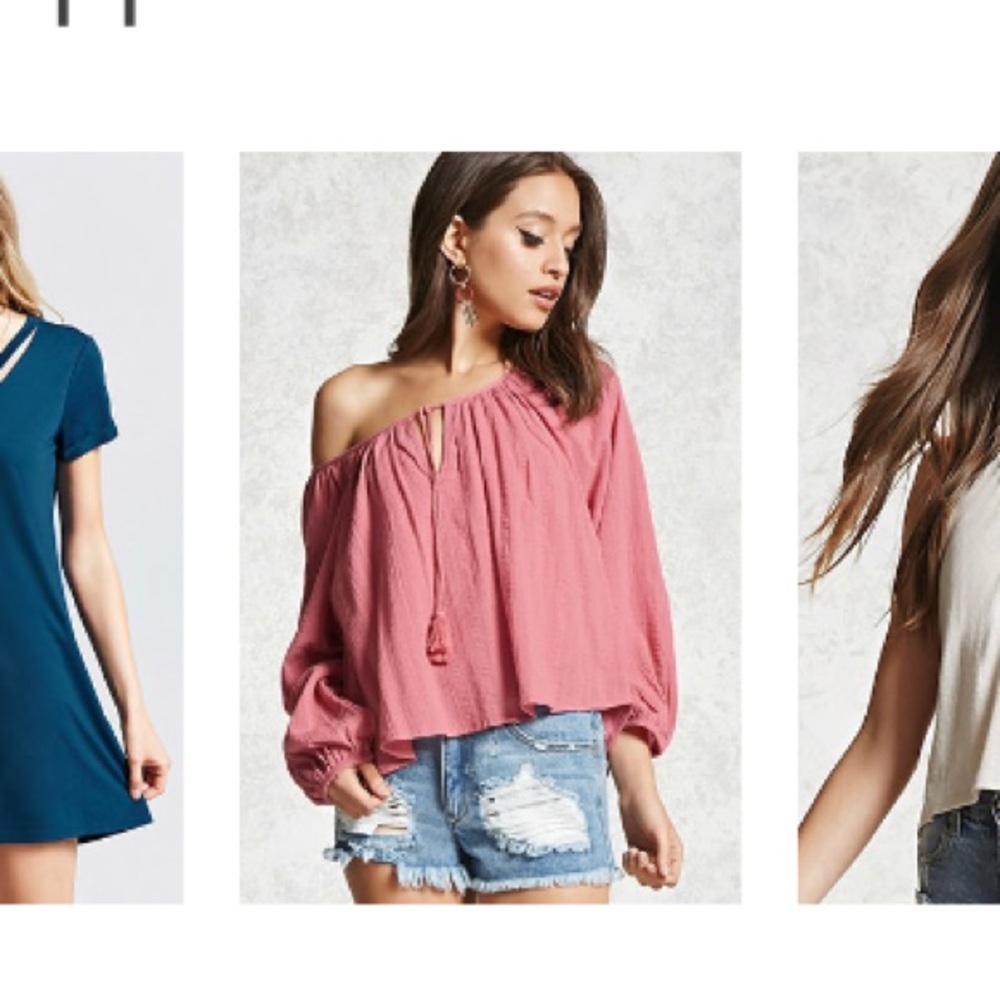 Forever 21 Pink Blouse